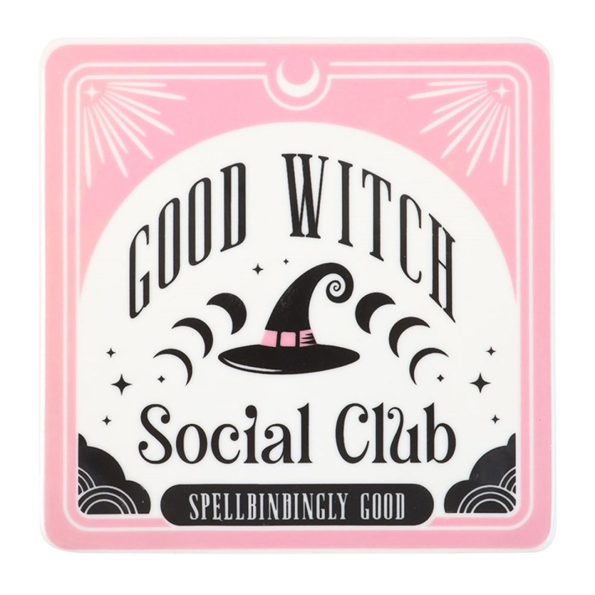 Good Witch Social Club Mug and Coaster Gift Set