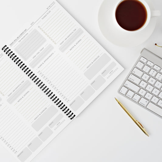 Personalised Winter (Polar) Bear A5 Daily Planner