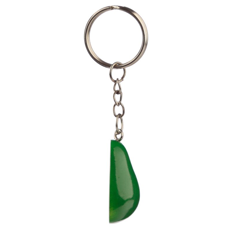Avocado Pair Keyring (2 Keyrings for 1 Price) - Cute Valentine's Day Gift!