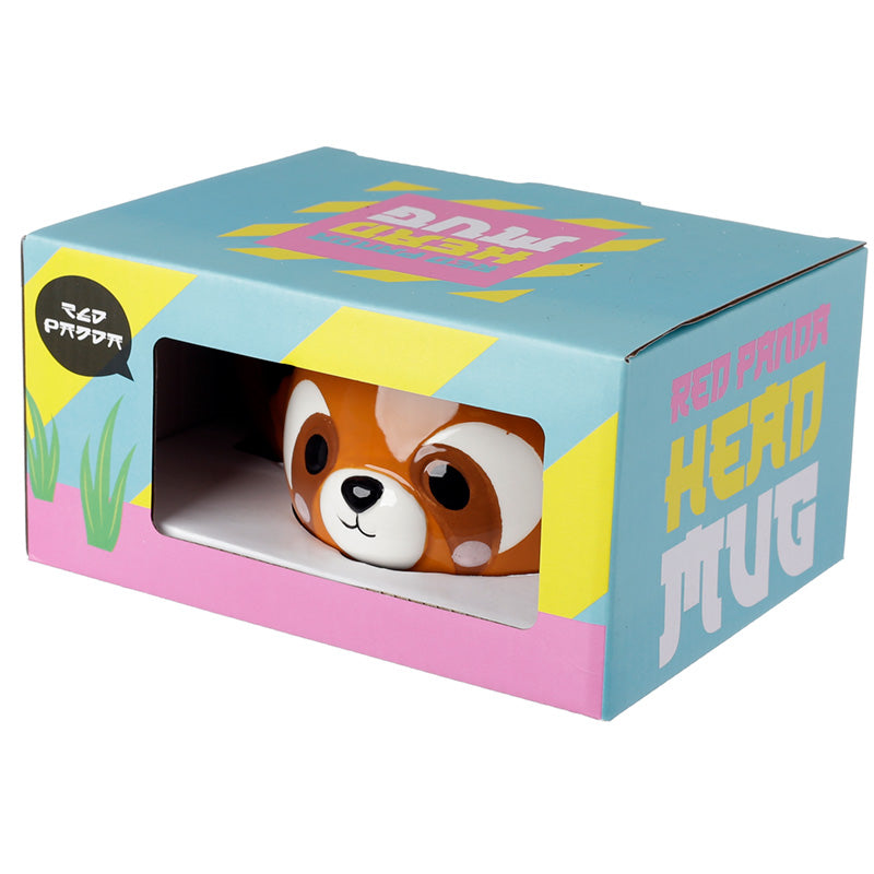 Adoramals Red Panda Head Mug (Due Back Jan 2026)