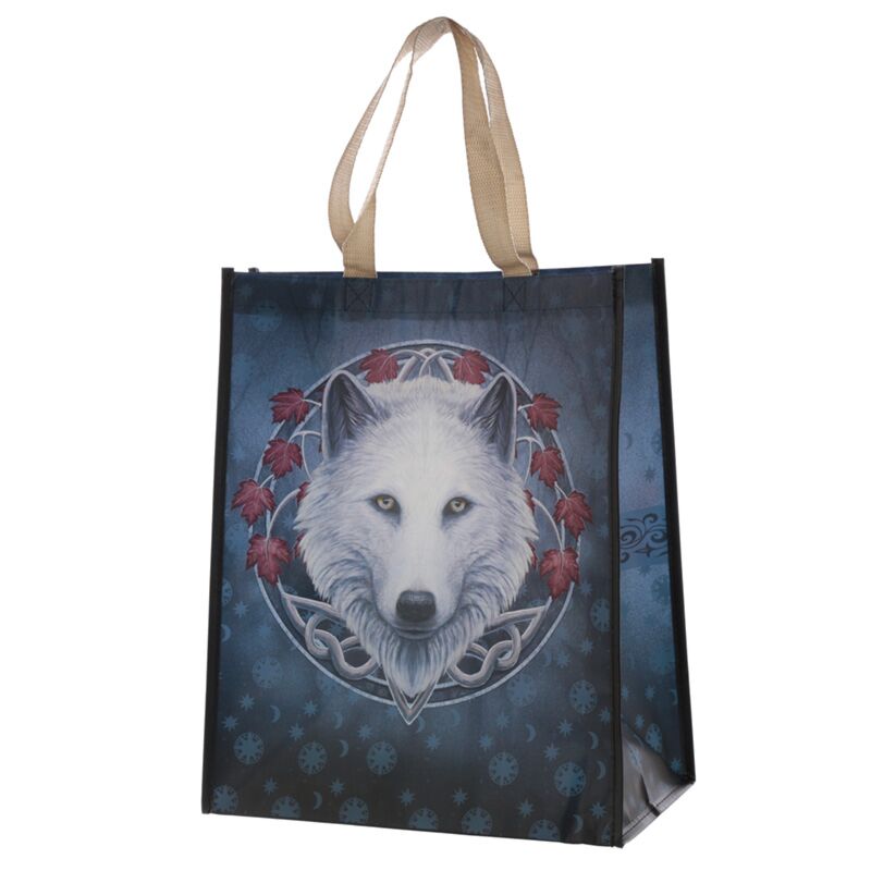 'Guardian of the Fall' Wolf Reusable Bag (A Lisa Parker Design)