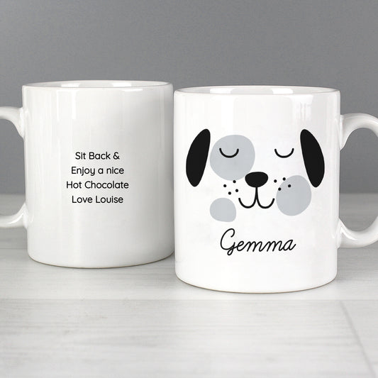 Personalised Cute Dog Mug - Updated Design