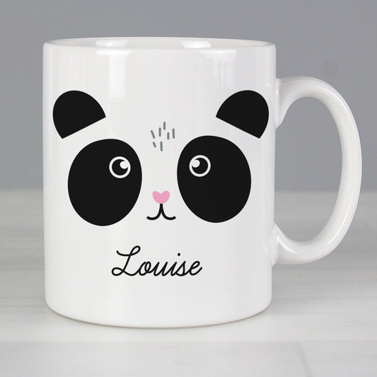 Personalised Cute Panda Face Mug - Updated Design