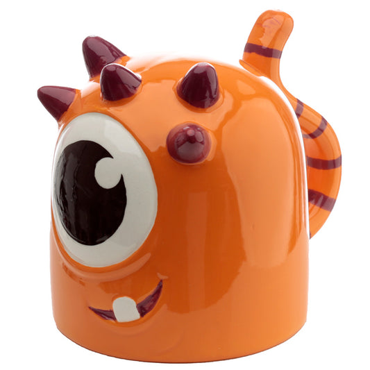 Upside Down Ceramic Mug - Orange Monstarz Monster