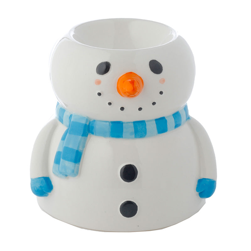 Snowman Shaped Christmas Ceramic Oil/Wax Melt Burner