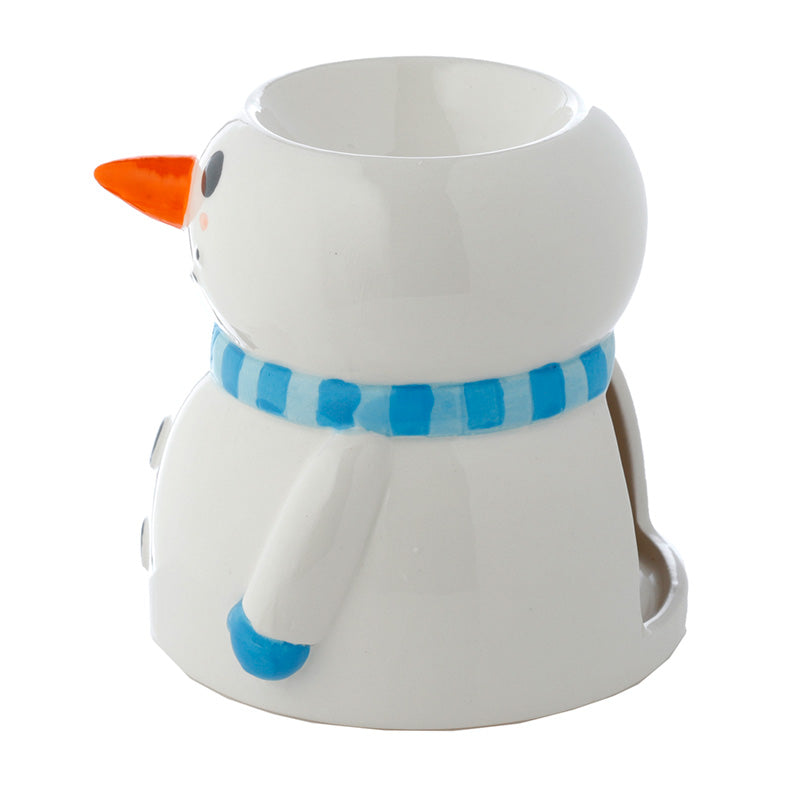 Snowman Shaped Christmas Ceramic Oil/Wax Melt Burner