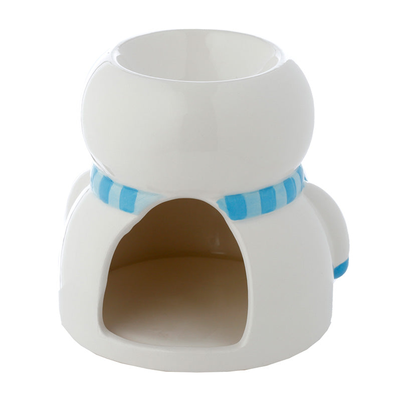 Snowman Shaped Christmas Ceramic Oil/Wax Melt Burner