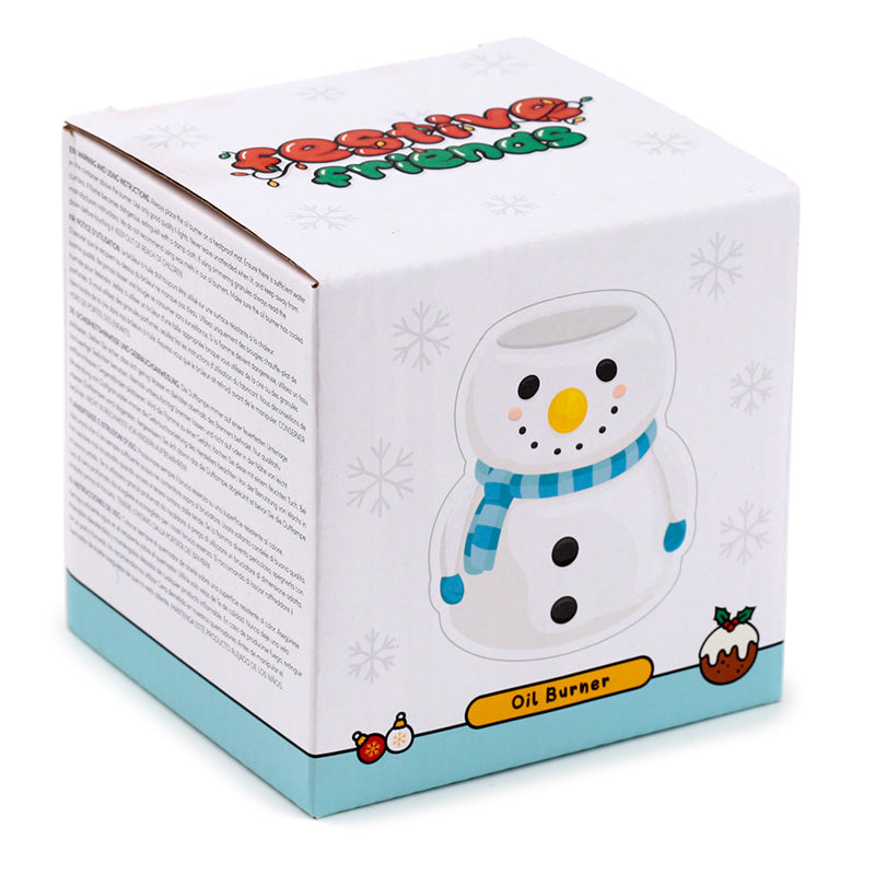 Snowman Shaped Christmas Ceramic Oil/Wax Melt Burner