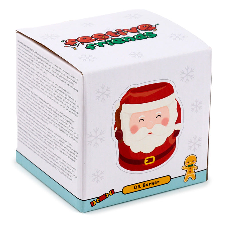 Santa Shaped Christmas Ceramic Oil/Wax Melt Burner