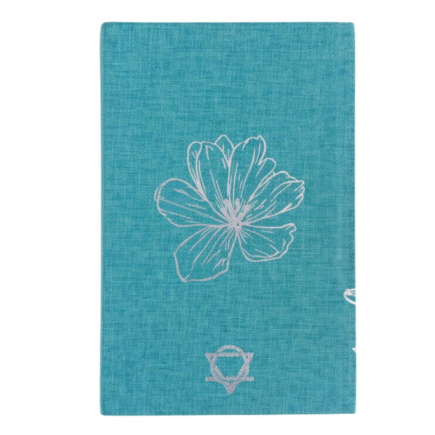 Blue Gratitude Journal with Silver Detailing - 'I am Thankful For' - 120 pages