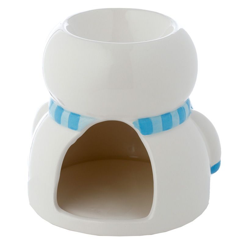 Snowman Shaped WInter/Christmas Ceramic Oil Burner