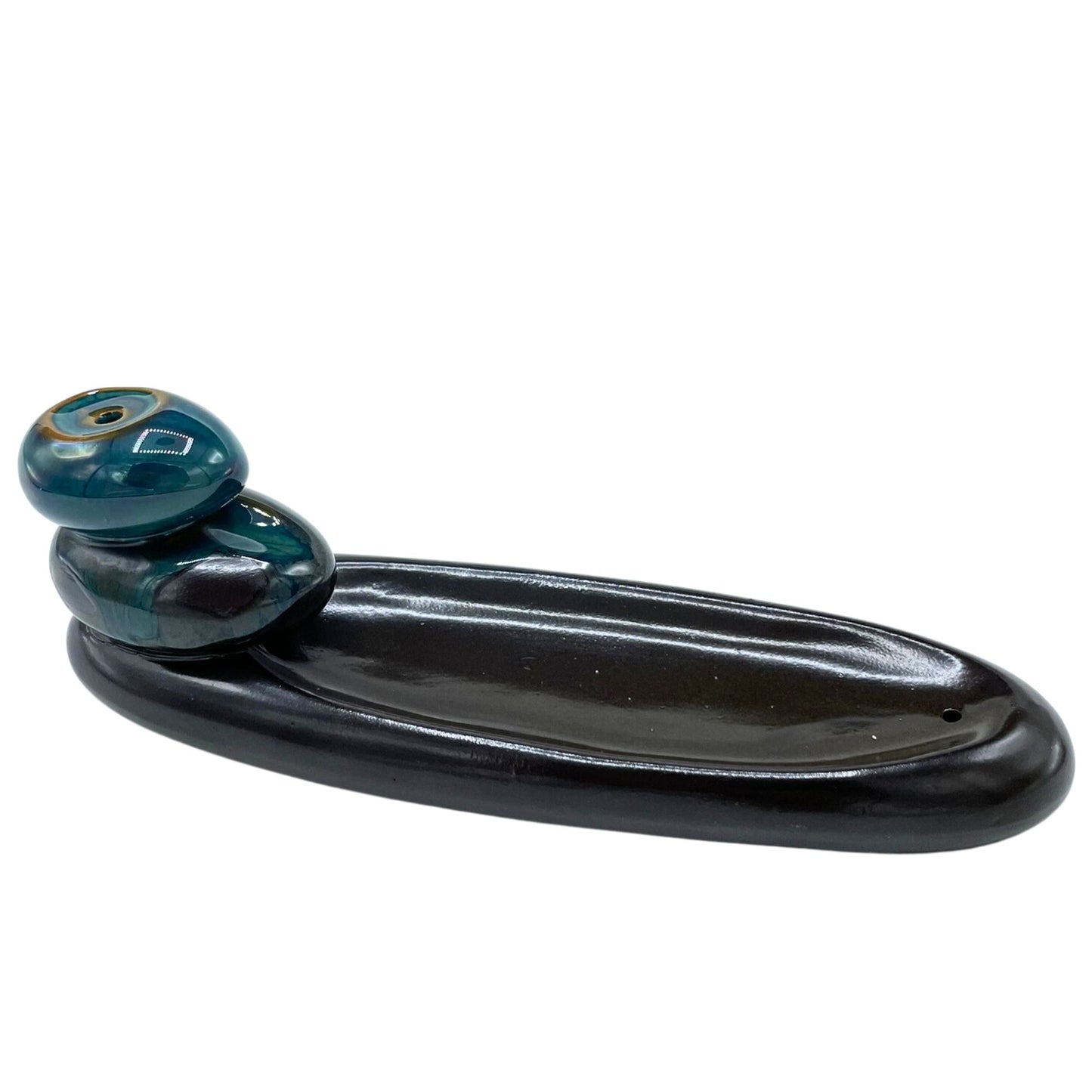 Backflow Incense Burner - Zen Pebbles