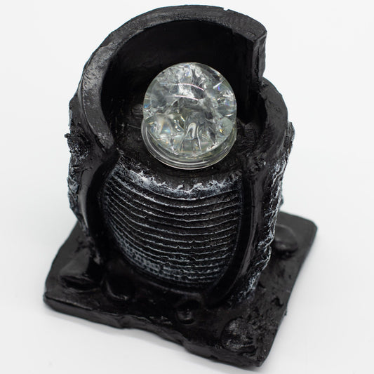 Tabletop Water Feature - Water Pot & Crystal Ball (20cm)