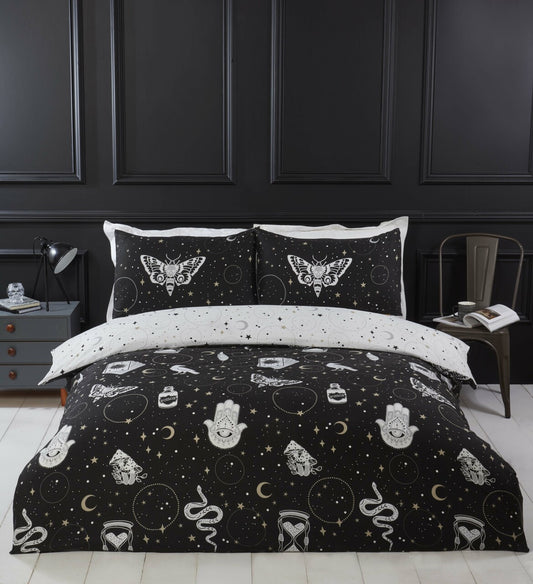 Gothic Magick Duvet Cover Set - Single, Double & King Available