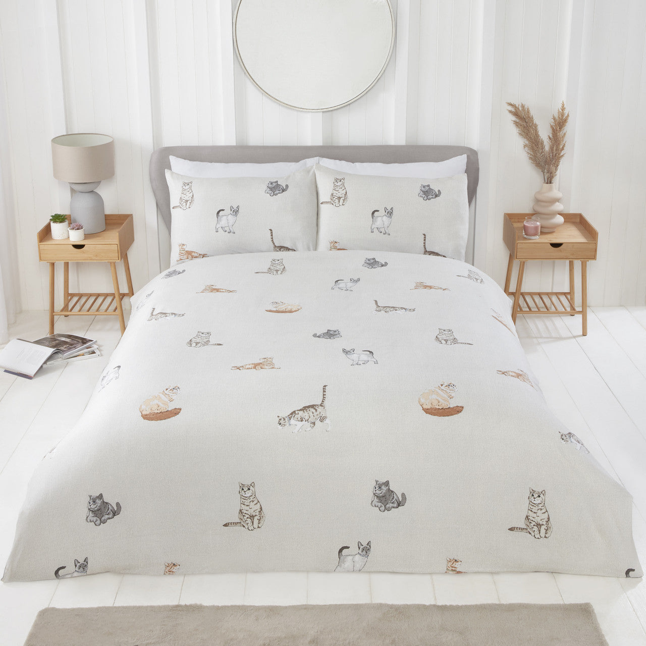 Purrrfect (Cat) Duvet Cover Set - Single, Double & King Available