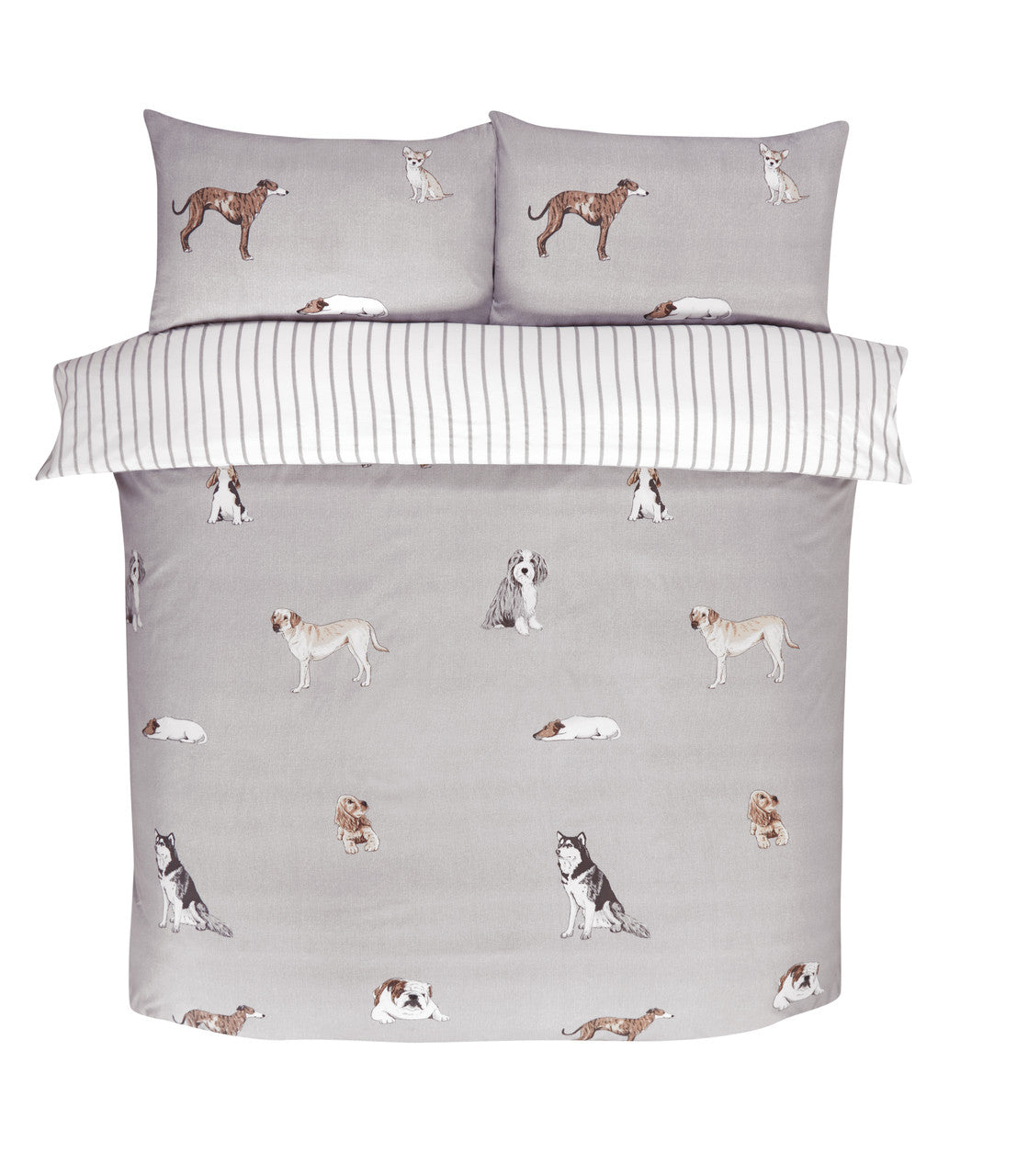 Paws and Tails (Dog) Duvet Cover Set - Single, Double & King Available