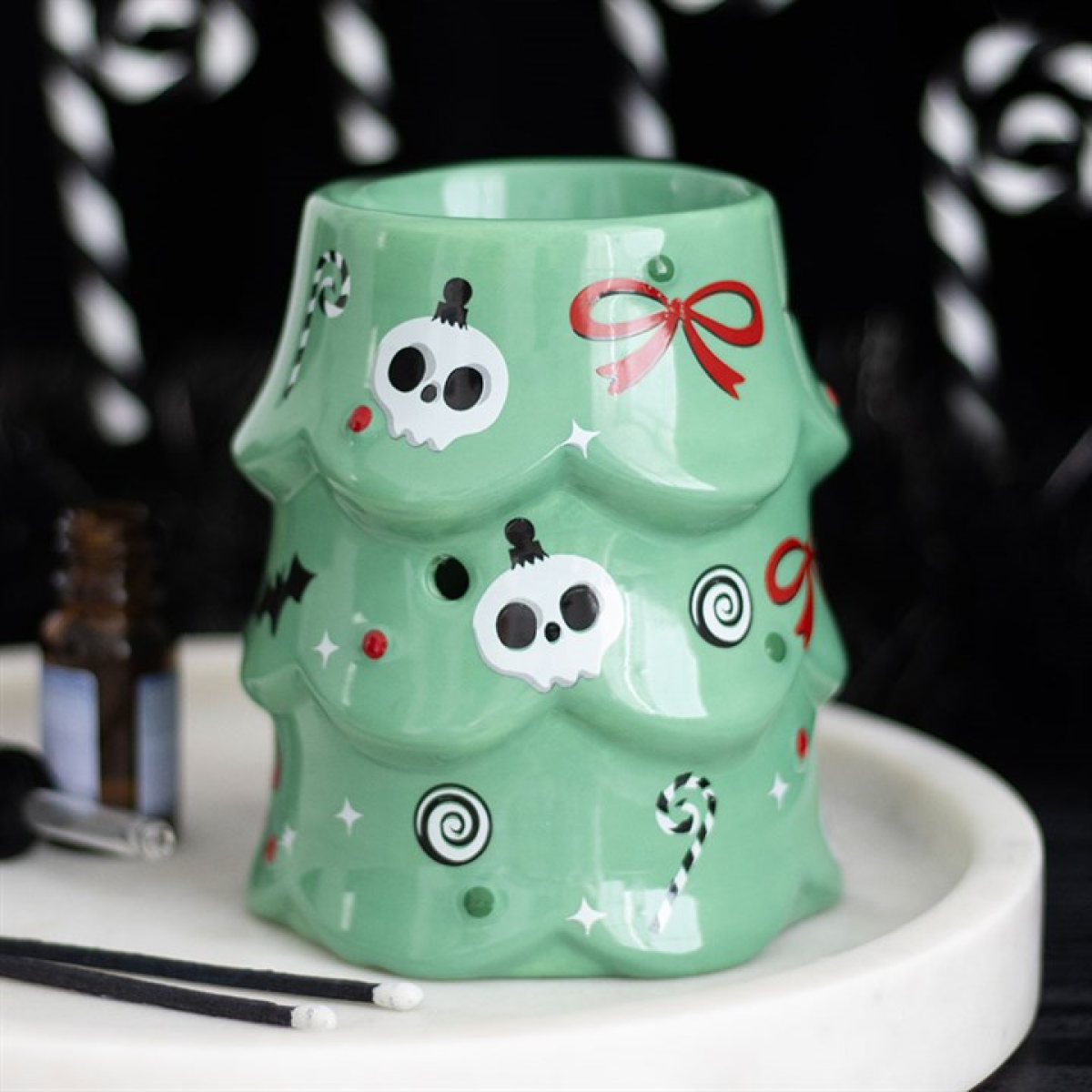 Creepy Christmas Tree Oil Burner/Wax Warmer