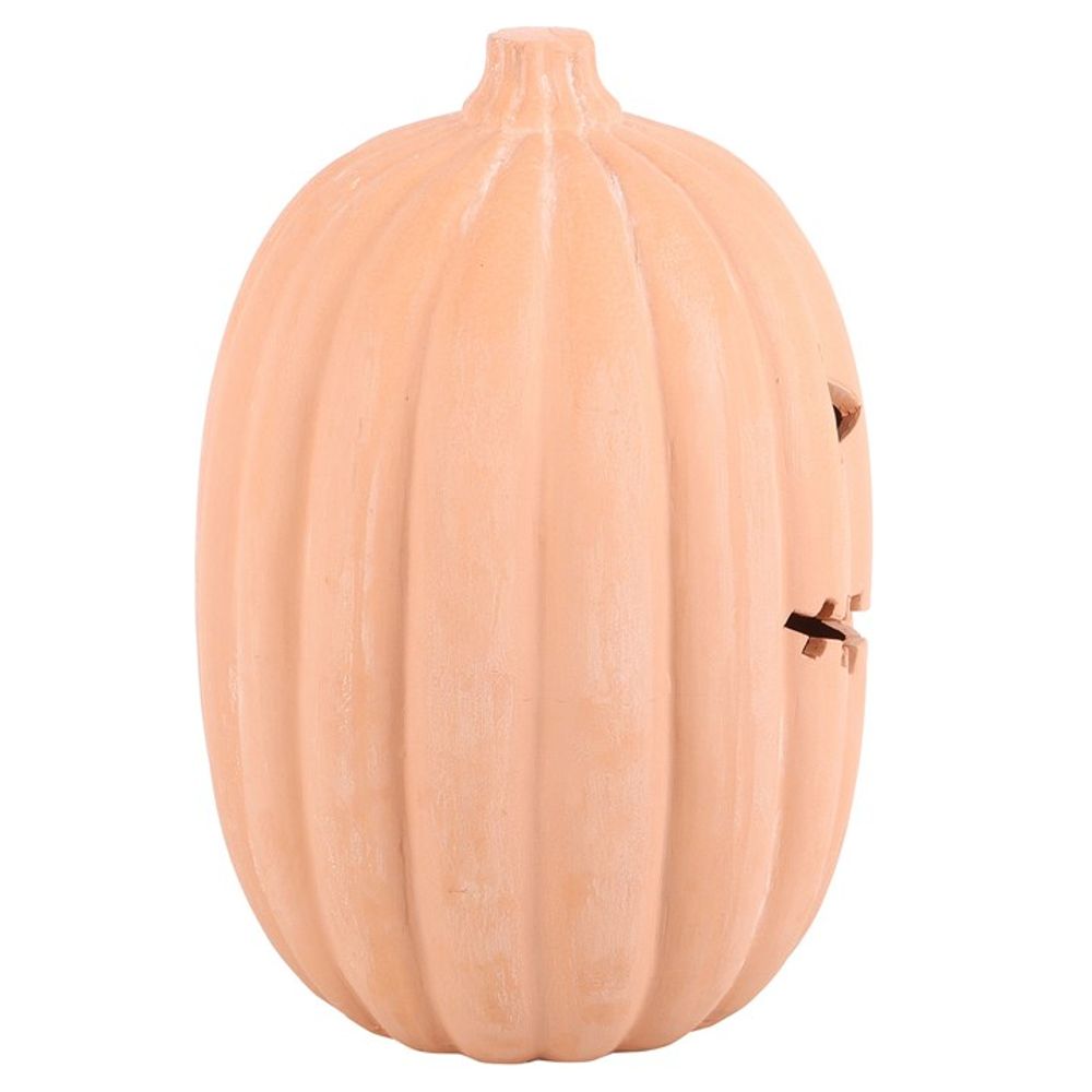 30cm Terracotta Pumpkin Ornament (Indoor/Outdoor use)