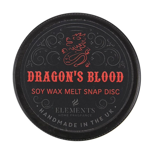 Dragon's Blood Soy Wax Met Snap Disc