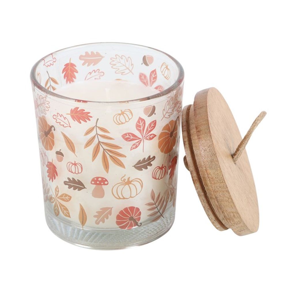 Autumn Leaves - Warm Vanilla Scented Candle