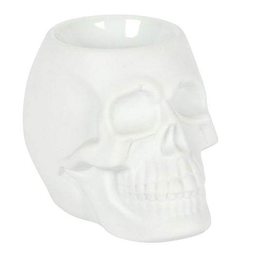 White Skull (Halloween) Oil /Wax Melt Burner
