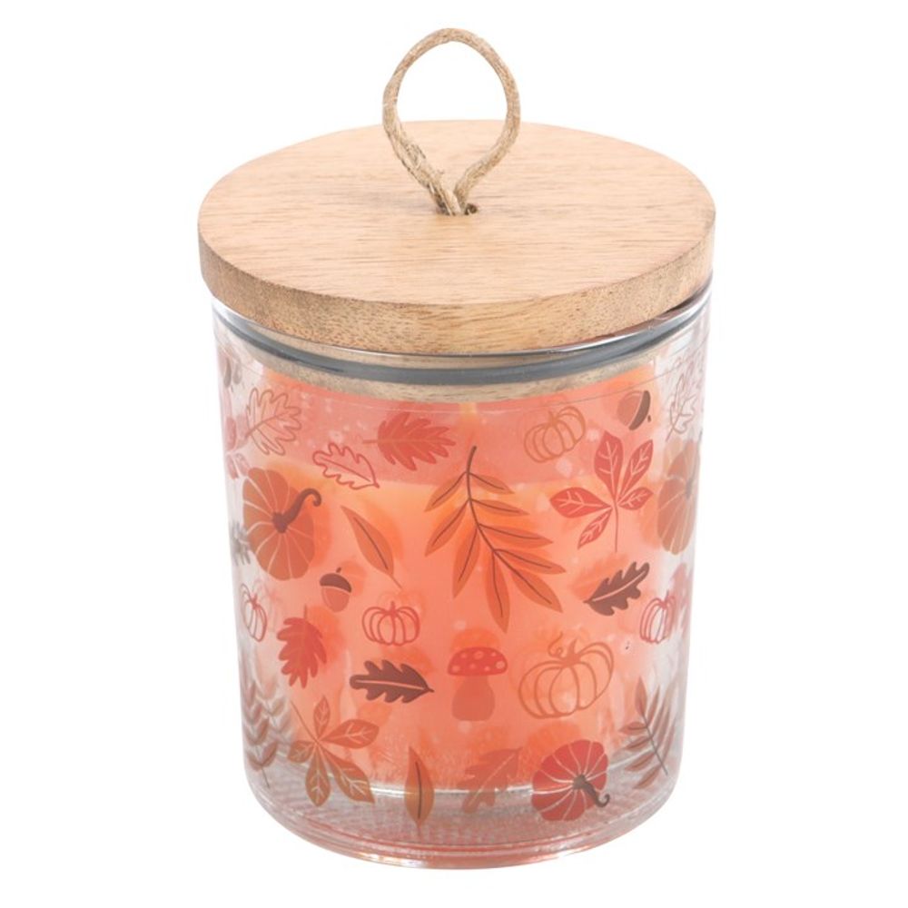 Autumn Leaves - Cinnamon & Orange Scented Candle