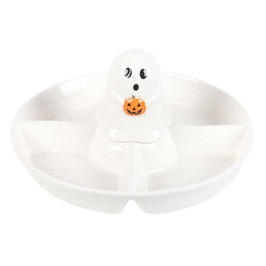 Halloween Party - Ghost Chip & Dip Snack Dish
