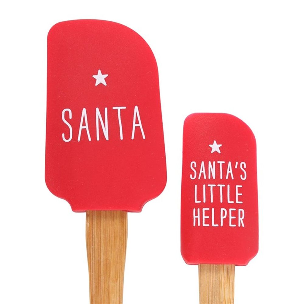 'Santa's Helper' Christmas Silicone Spatula Set