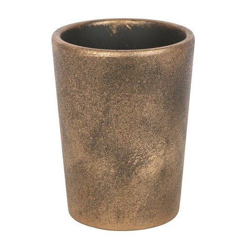 Green Man Bronze Terracotta Plant Pot - A Lisa Parker Design