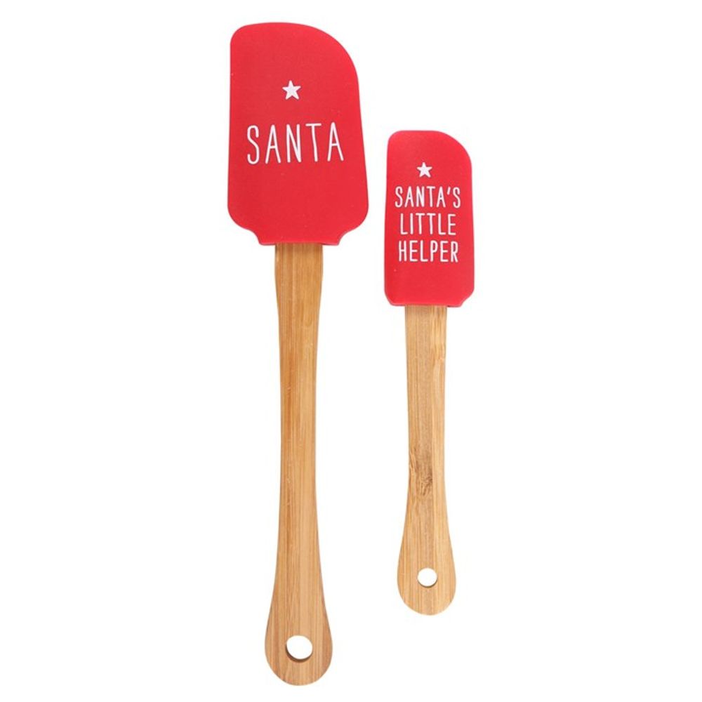 'Santa's Helper' Christmas Silicone Spatula Set