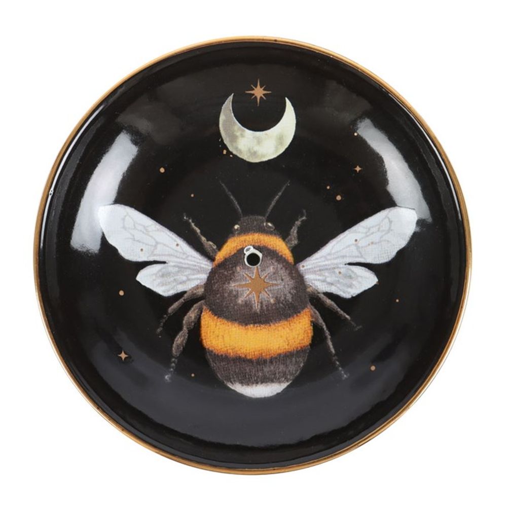 Dark Forest Bee Ceramic Incense Plate - Suitable for Insence Stick or Cones