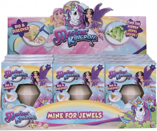 Magical Kingdom "Dig & Discover" Mine For Jewels Children's Play Set