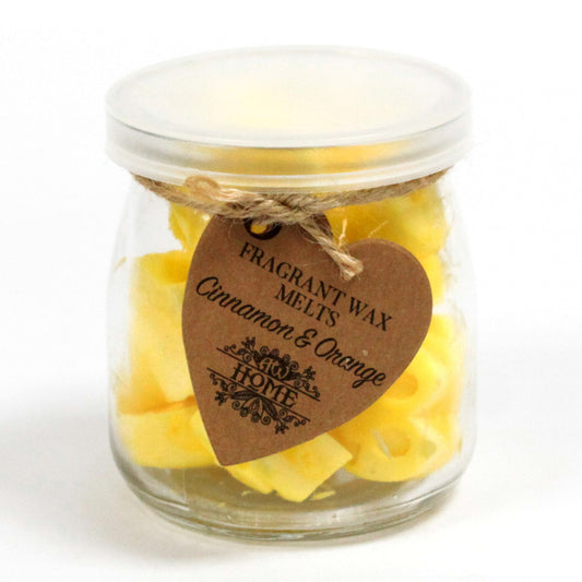 Soy Wax Melt Hearts - Cinnamon & Orange