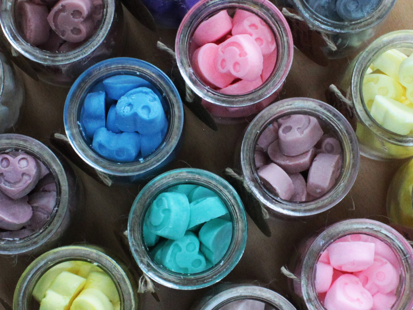 Soy Wax Melt Hearts - Lavender Fields