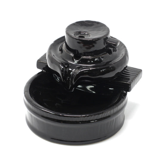 Ceramic Backflow Incense Burner - Zen Flow