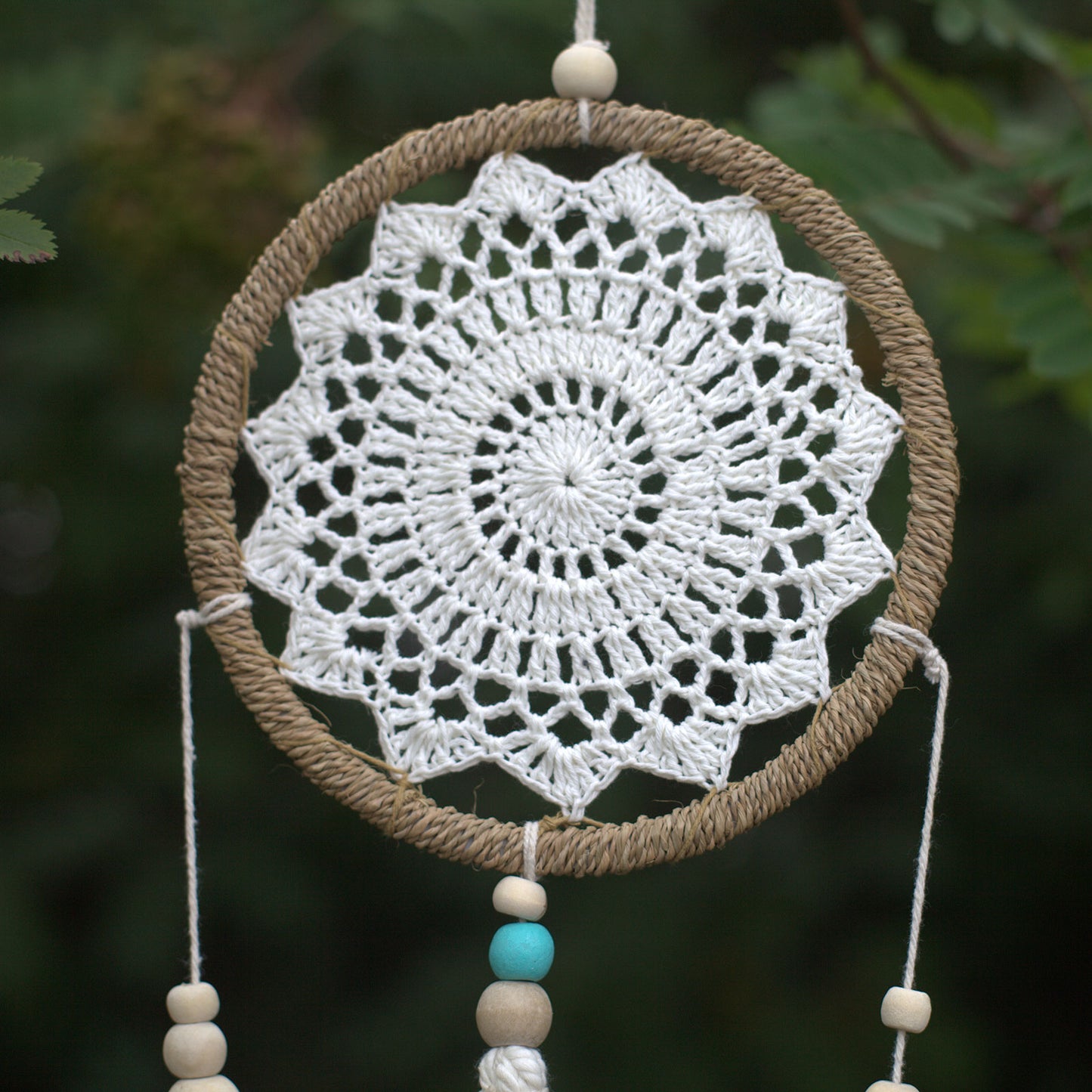 Hand Made Natural Dream Catcher - Natural Elemental Spirits (Medium)