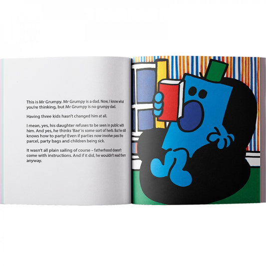 Mr Grumpy (Nails Fatherhood) - Mr Men Mug & Book Giftset