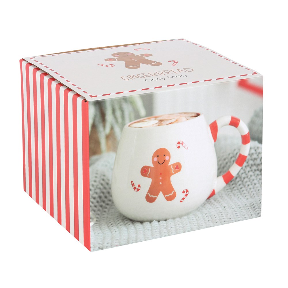 'Tis the Season to get Cosy' Rounded Mug - ideal for Christmas