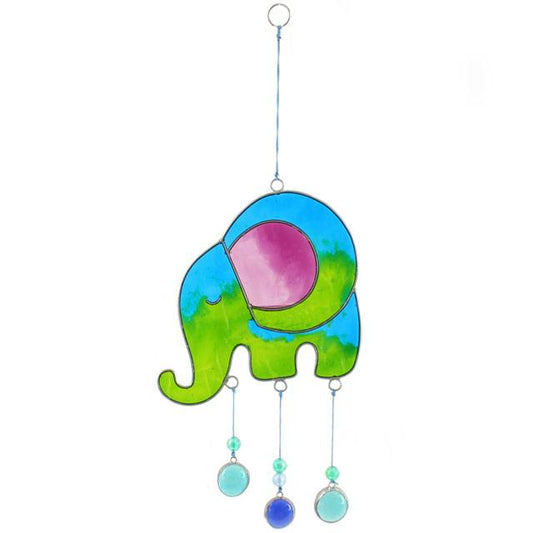 Elephant Suncatcher - various colours available