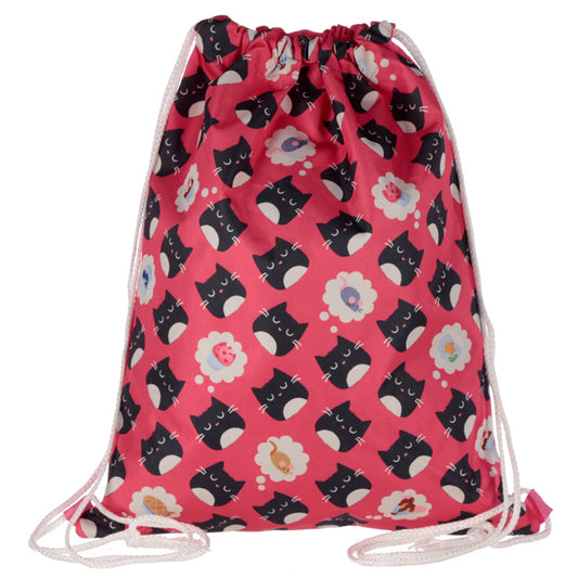 Feline Fine (Cat) Drawstring Bag