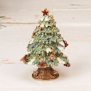 Christmas Tree Trinket Box