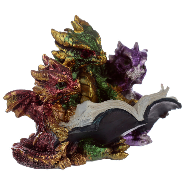 Reading Dragon Trio Ornament