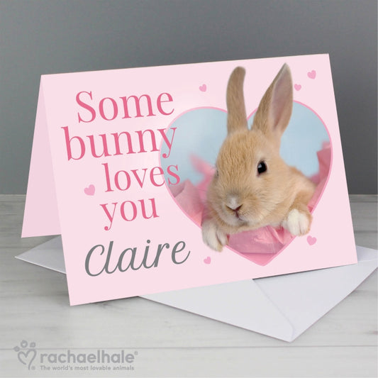 Any Occasion Personalised 'Some Bunny' Card