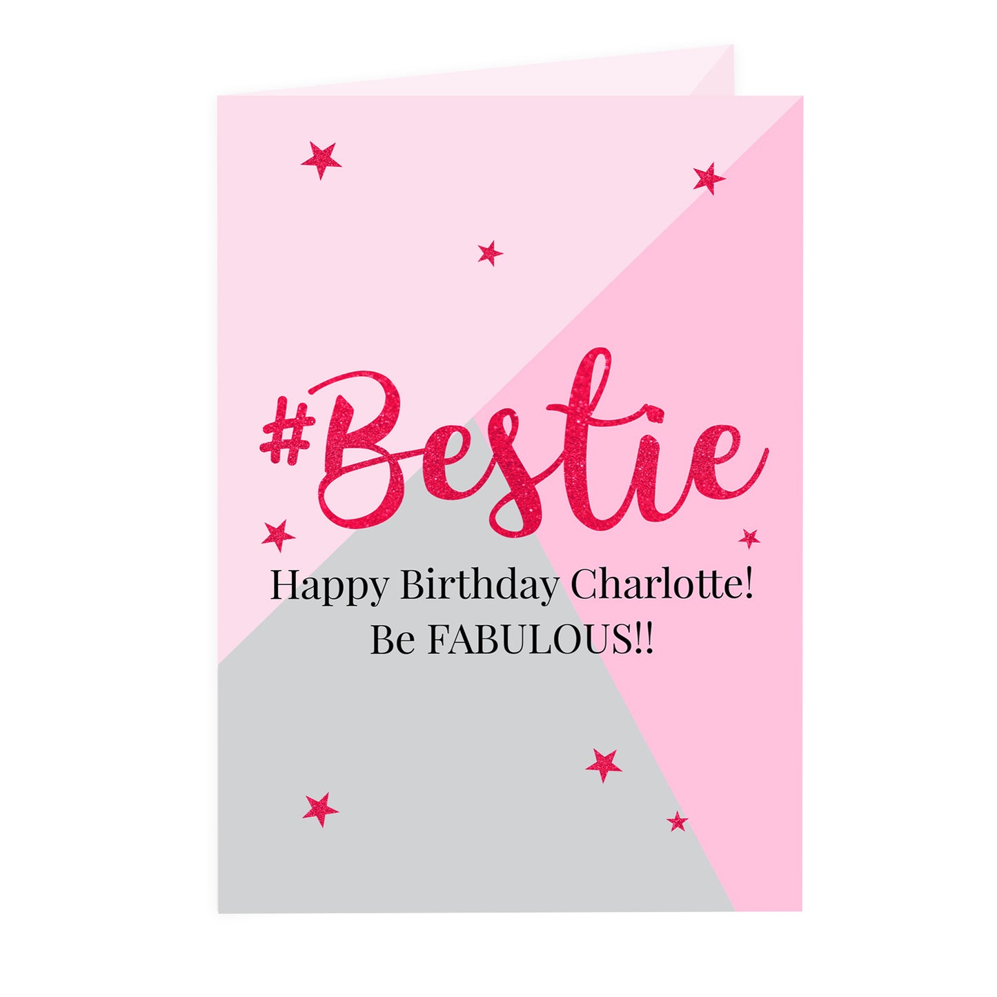 Any Occasion Personalised #Bestie Card