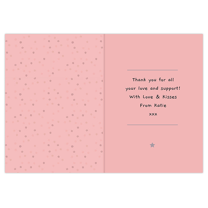 Personalised 'You're Like a Mum to Me' Card - Two Designs available