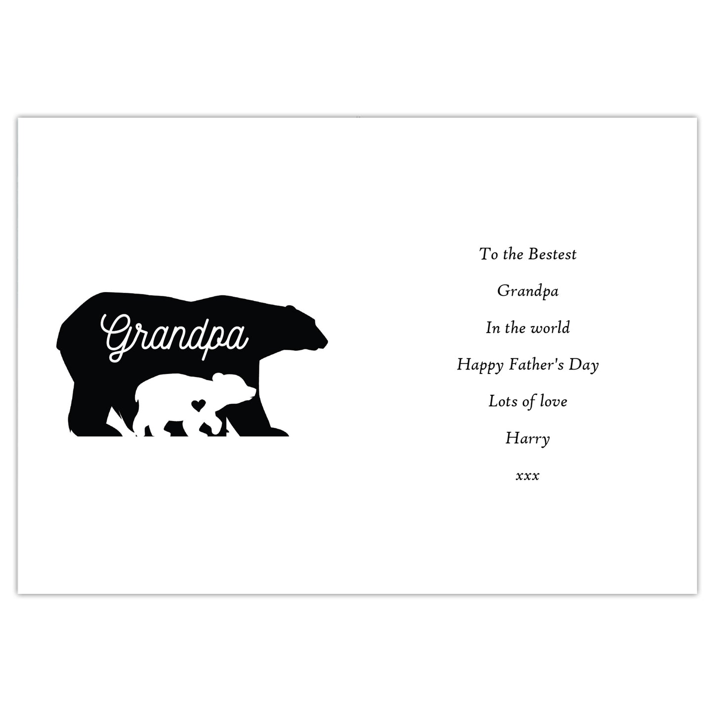 Personalised My Fingers may be small...Card