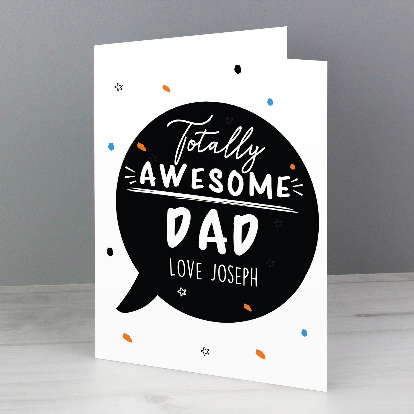Personalised 'Totally Awesome' Card
