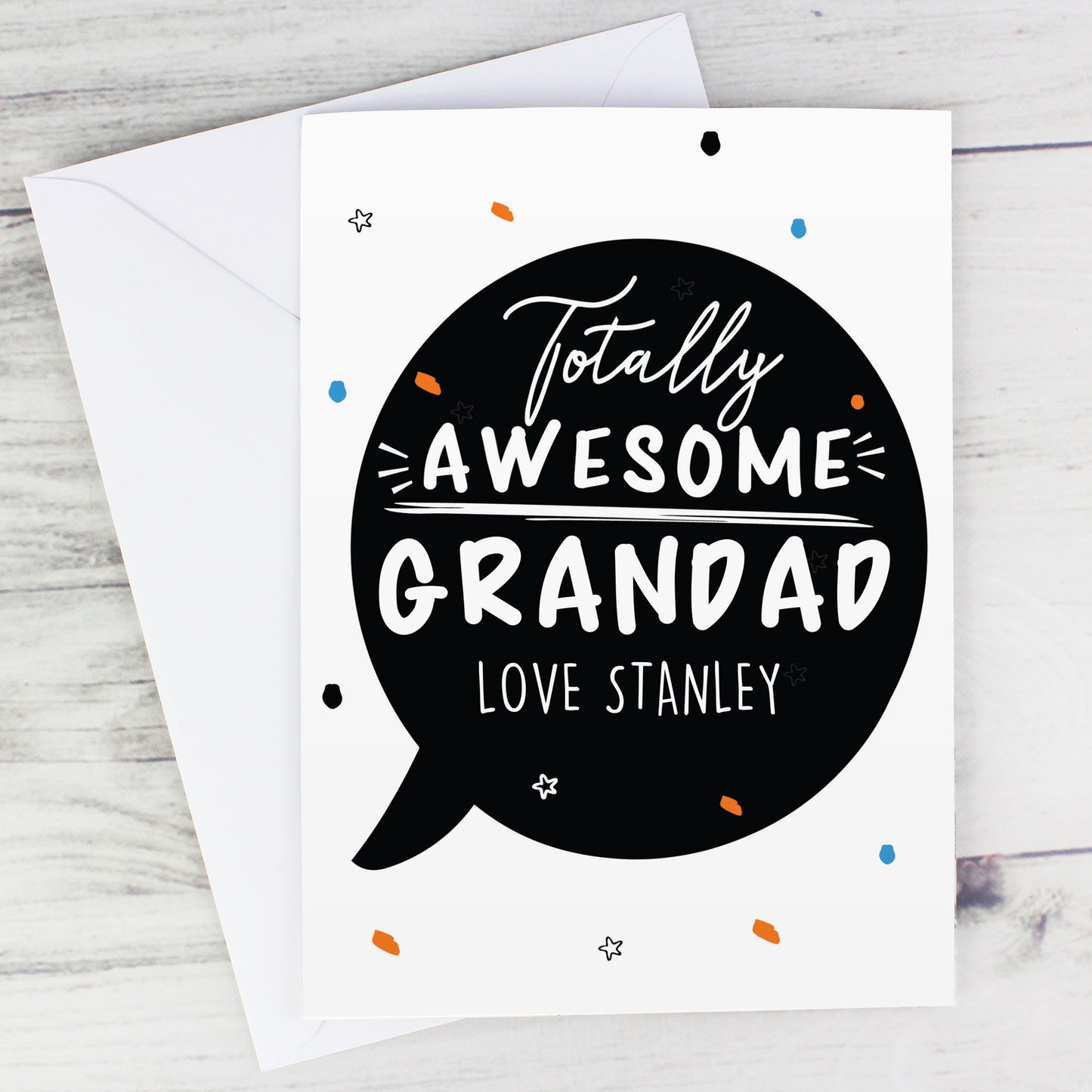 Personalised 'Totally Awesome' Card