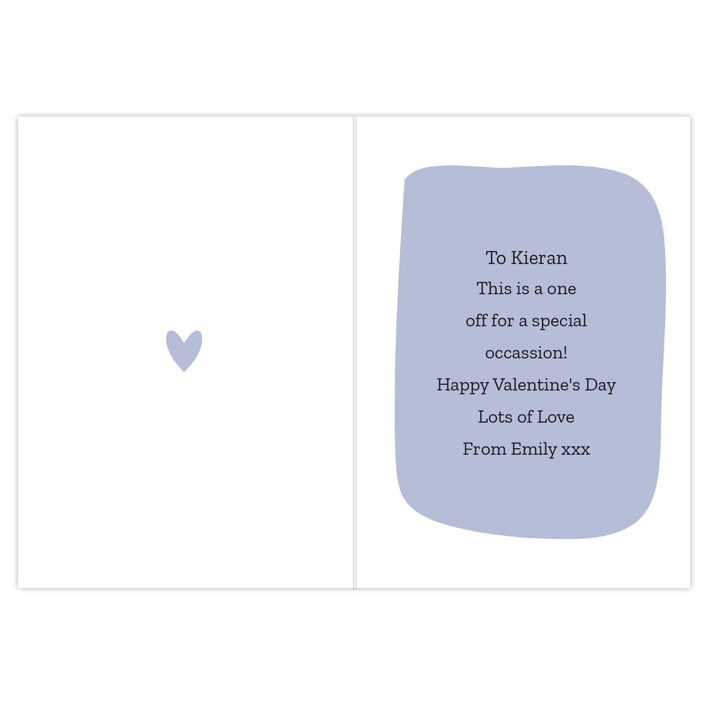 Personalised 'I Shaved My Legs For You' Card