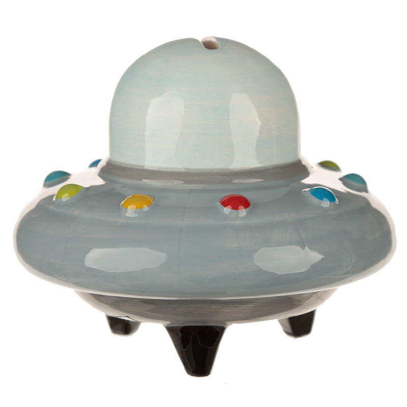 Ceramic Space Ship Money Box